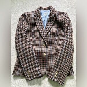 J Crew Houndstooth Blazer